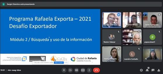 Rafaela exporta