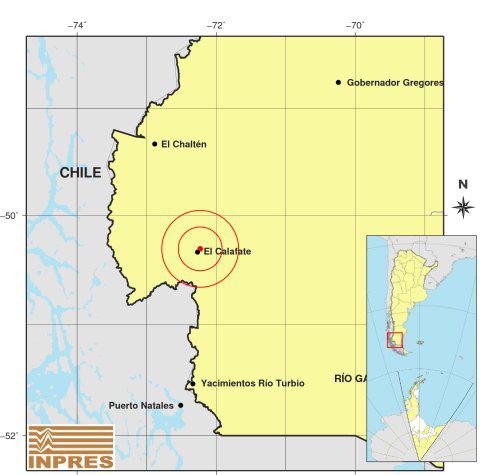Sismo en El Calafate