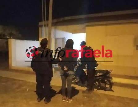 detenido moto