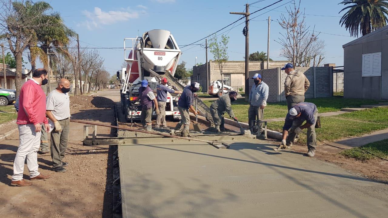 Pavimentación en Ramona -