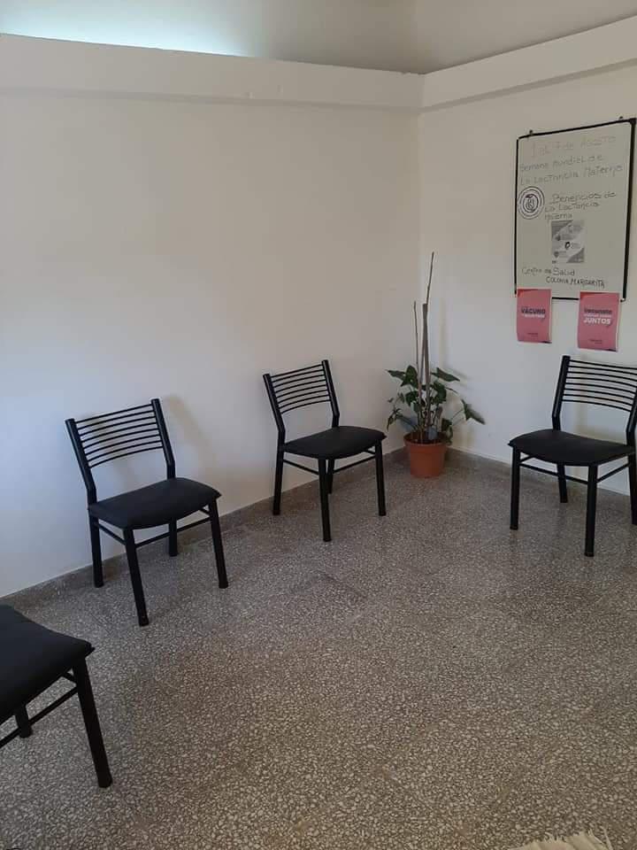 Refaccionaron y restauraron el Centro de Salud provisorio de Colonia Margarita