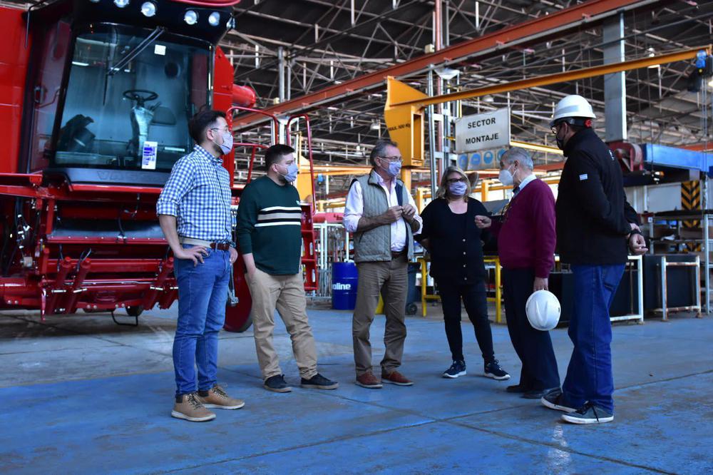 Costamagna resaltó la importancia del sector de maquinarias agrícolas como dinamizador de la economía