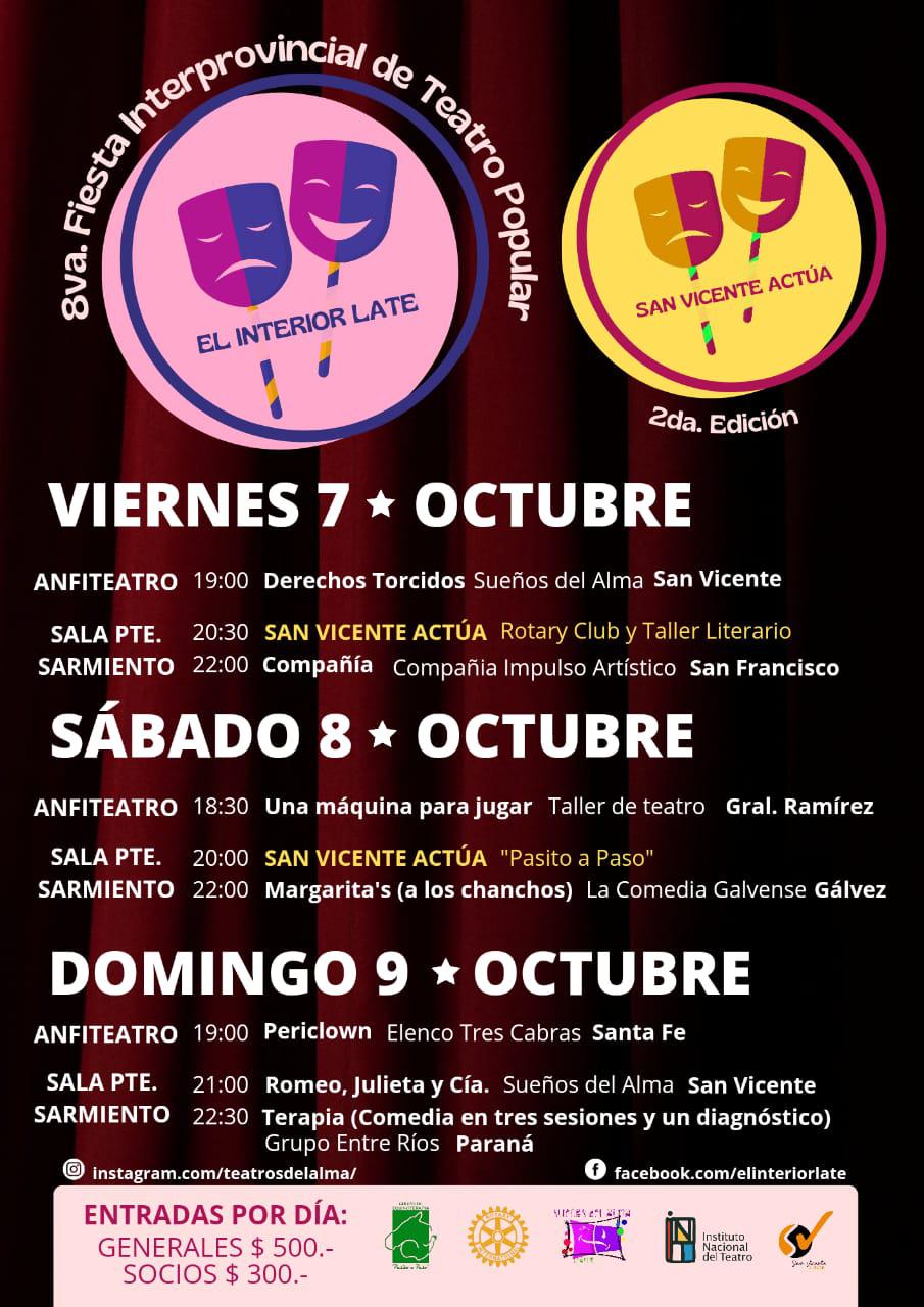 fiesta cultural teatro san vicente