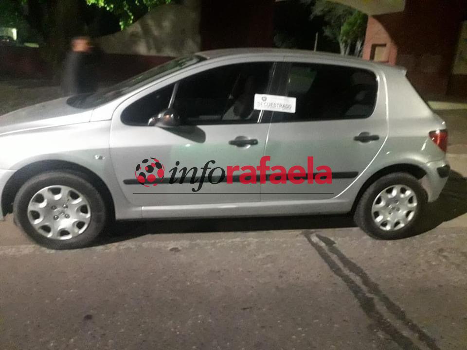 auto secuestrado