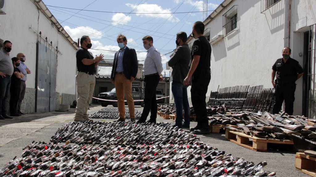 La provincia destruirá más de 5 mil armas