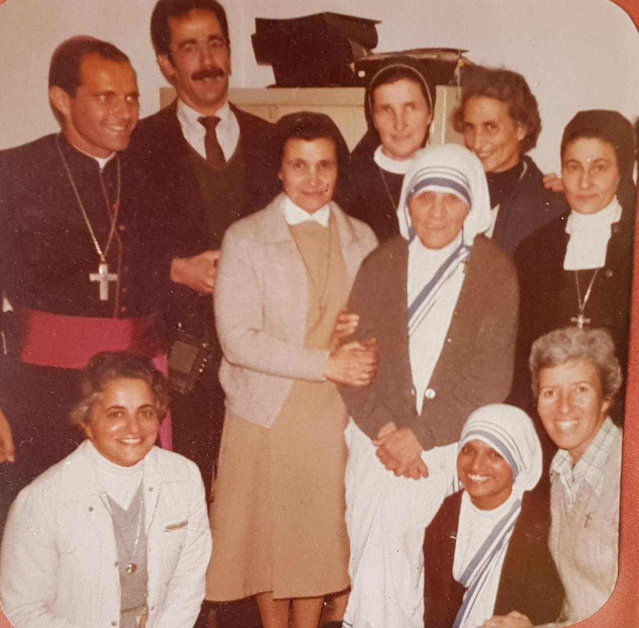 Visita de la Madre Teresa de Calcuta a Rafaela -