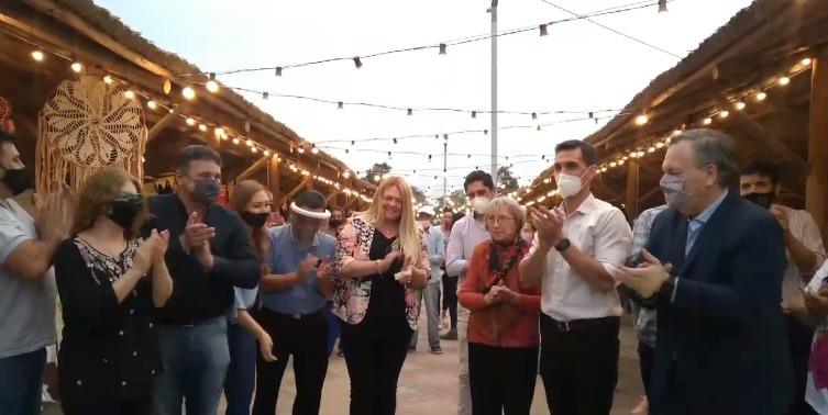 Se inauguró el Paseo "Olga Racca" en la ciudad de Ceres -