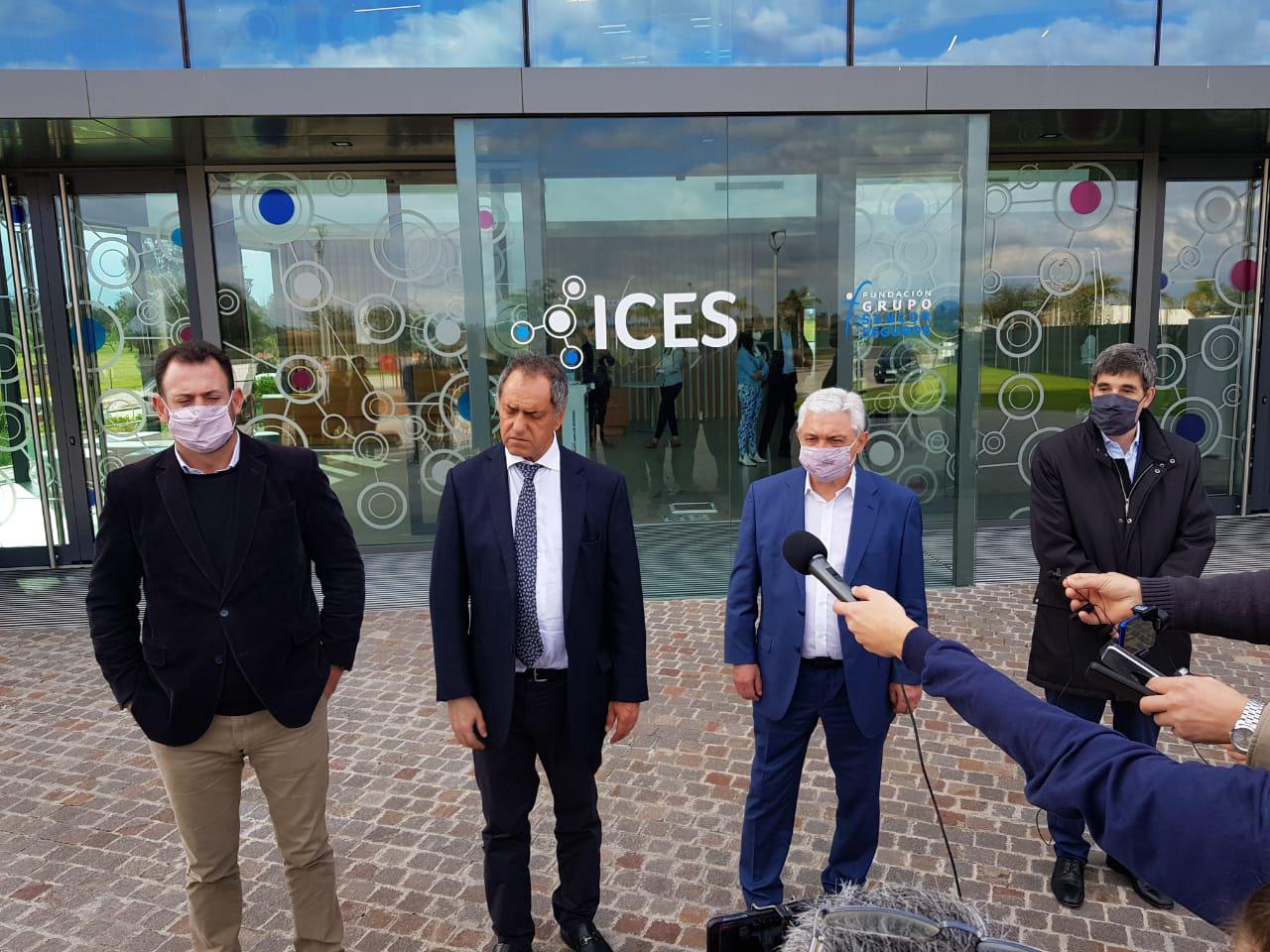 El Grupo Sancor Seguros recibió a Scioli en una visita institucional 