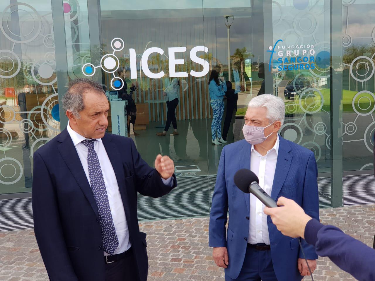 El Grupo Sancor Seguros recibió a Scioli en una visita institucional