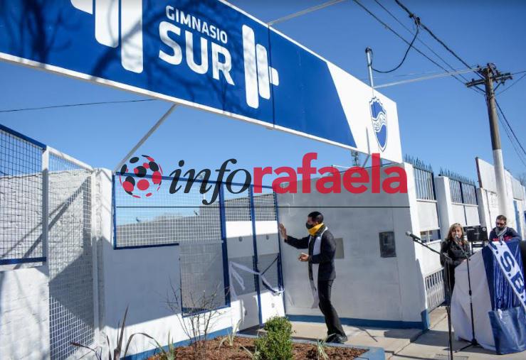 Ben Hur cumplió un viejo anhelo y estrenó el «Gimnasio Sur»