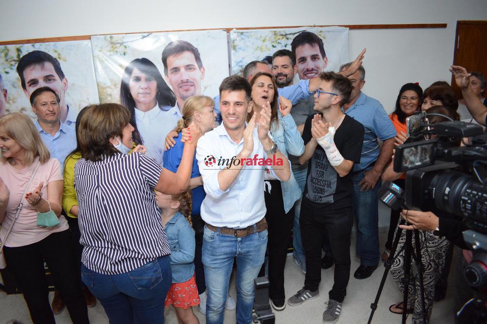 Festejo Juntos por el Cambio