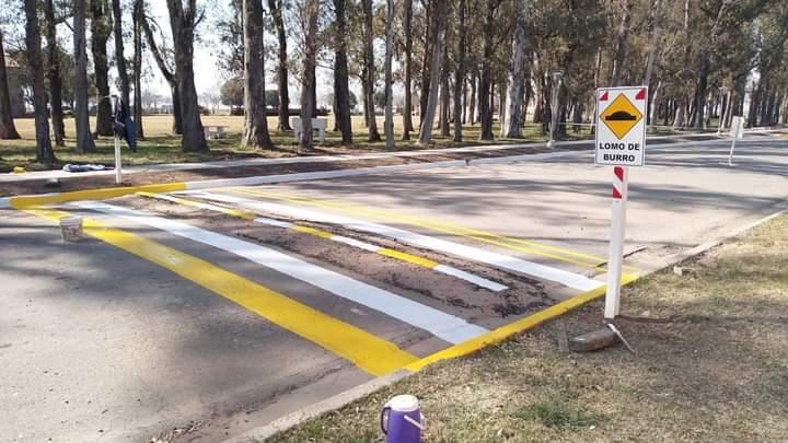 Trabajos de señalización en Esmeralda -