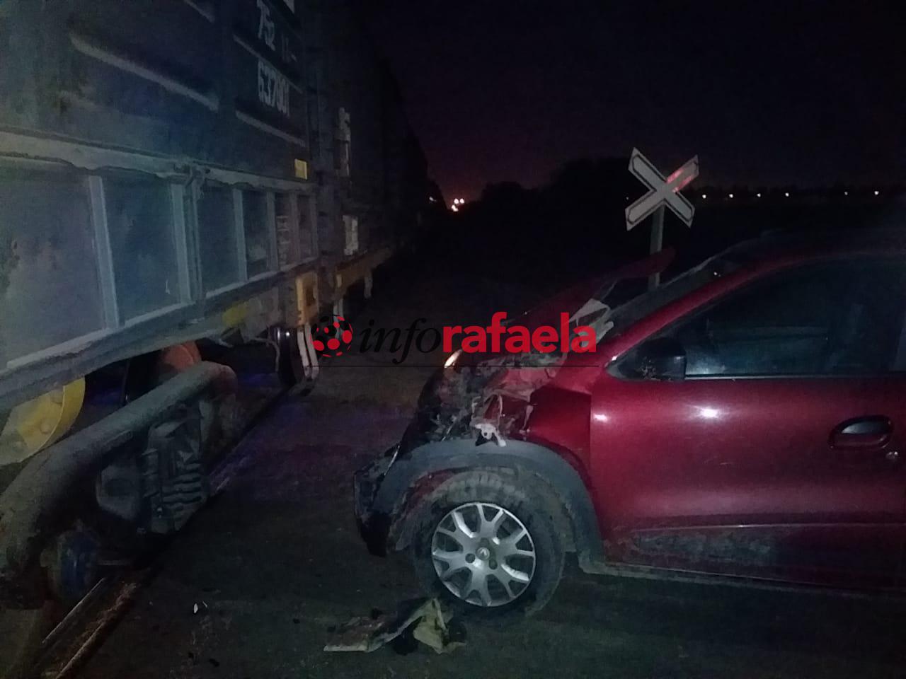 accidente auto tren