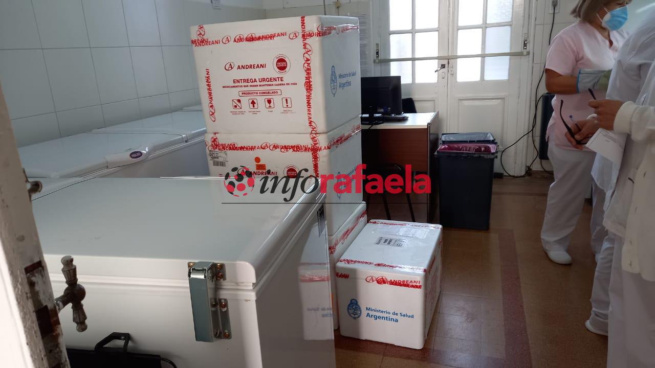 llegaron 2000 vacunas al hospital Dr. Jaime Ferré -