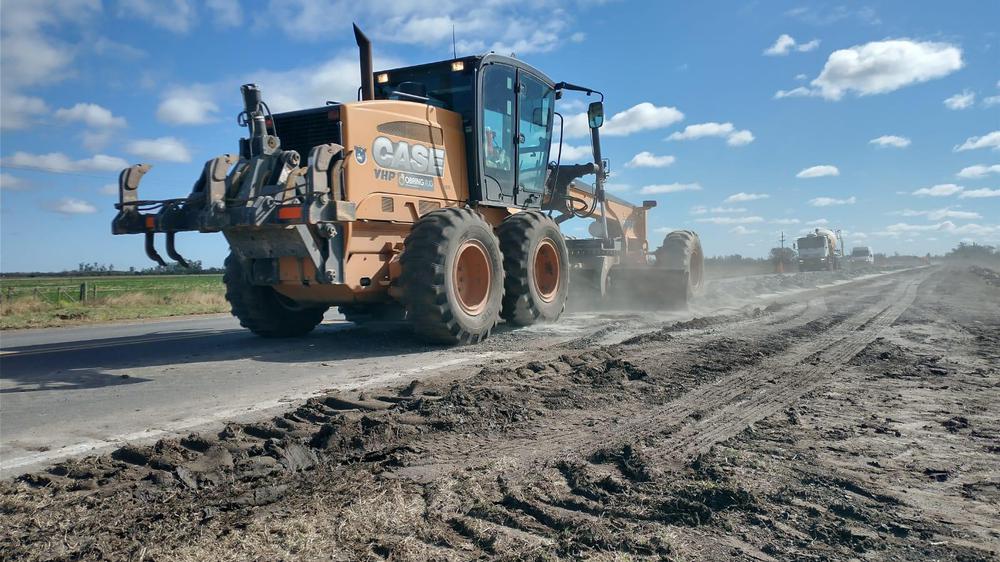 Comenzó la repavimentación de 35 kilómetros de la ruta 13