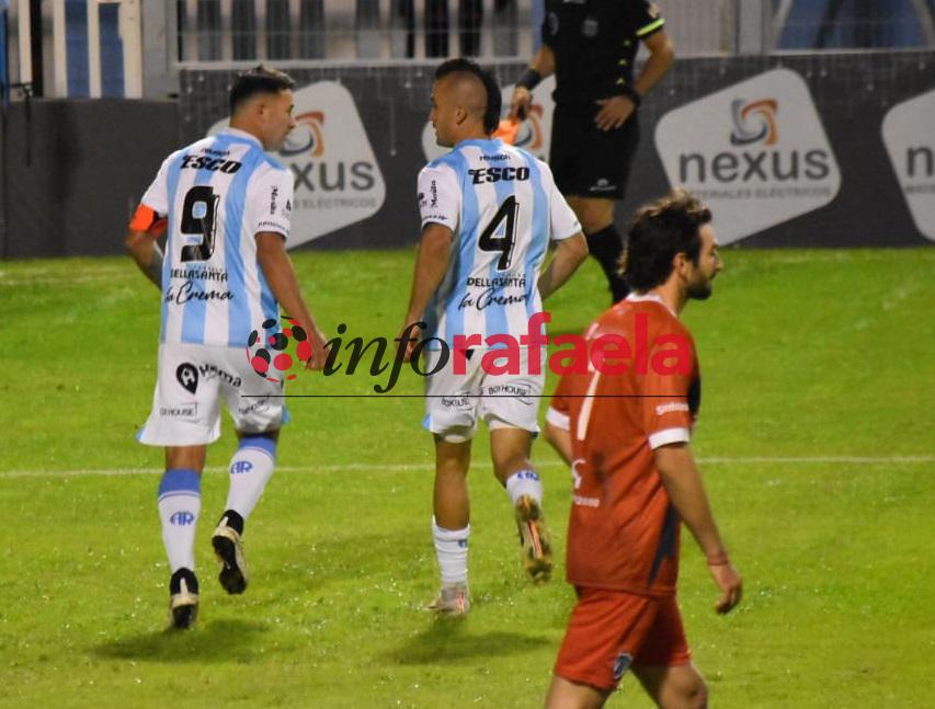 Bieler en duda para el domingo - Bieler y Chimino - Atlético de Rafaela -