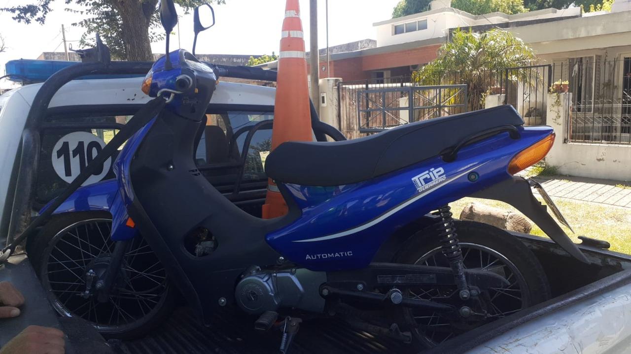 moto retenida