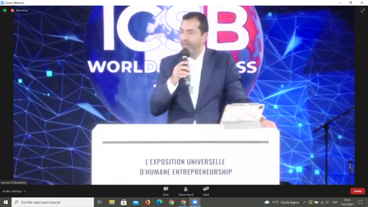 Congreso Mundial del ICSB: el rector de la UNRaf junto a colegas alemanes recibieron el premio al mejor paper de América