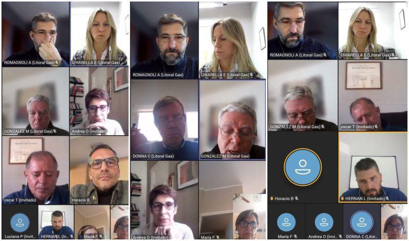 El Concejo Municipal de Sunchales dialogó con representantes de Litoral Gas