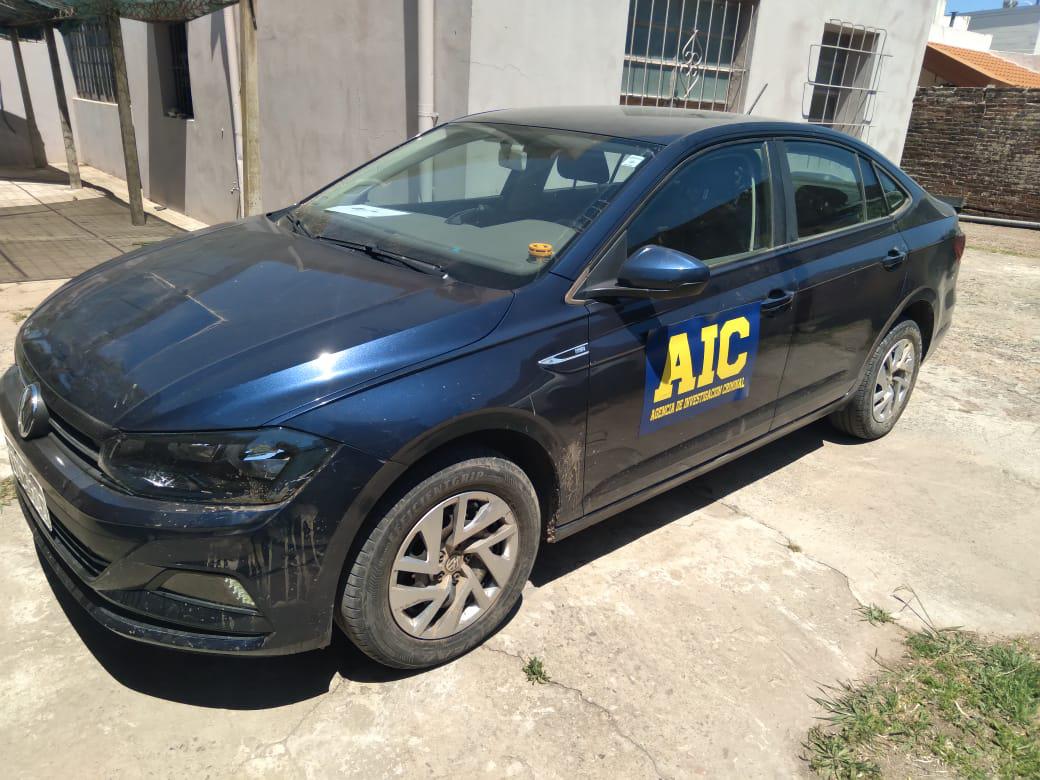 auto secuestrado aic