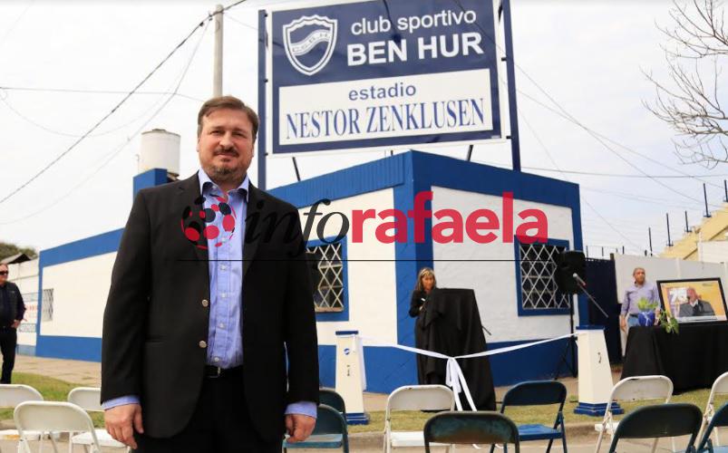 La evolución de la cancha de fútbol de Sportivo Ben Hur - Adrián Zenklusen