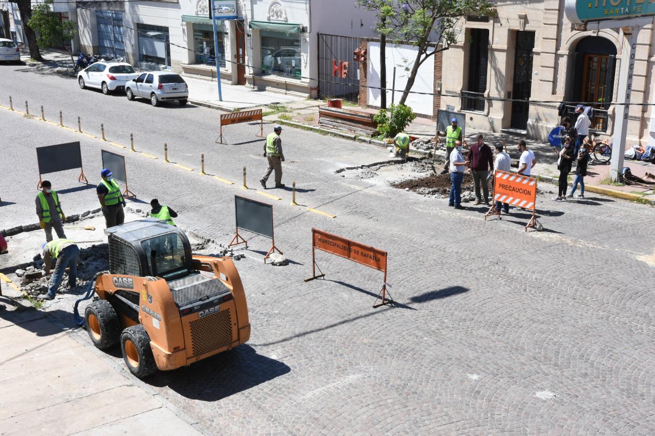 Obras pavimentación