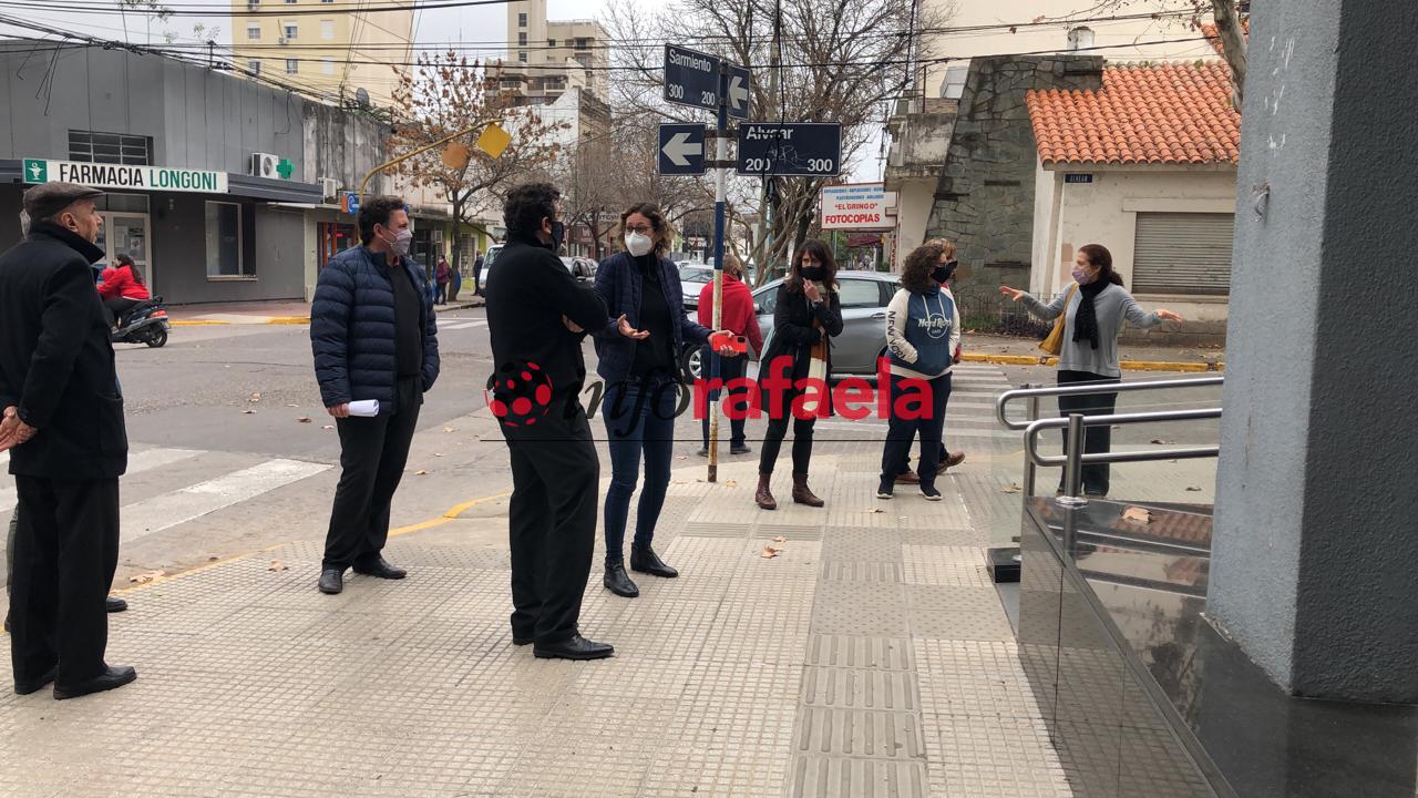 Reclamo de colegiados frente a los Tribunales de Rafaela -