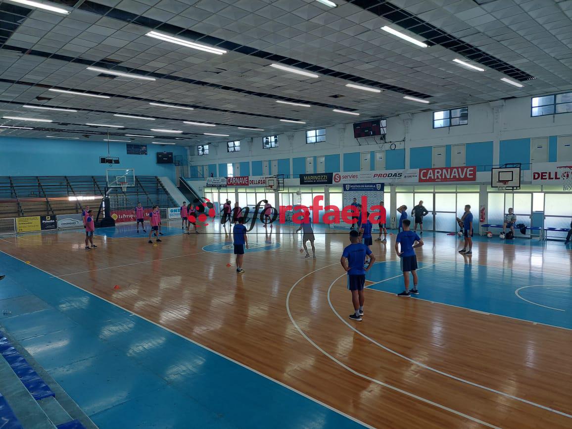 Atlético entrenamiento