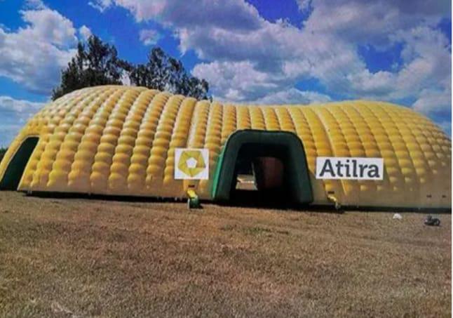 ATILRA prestará gratuitamente una carpa inflable al SAMCo Sunchales