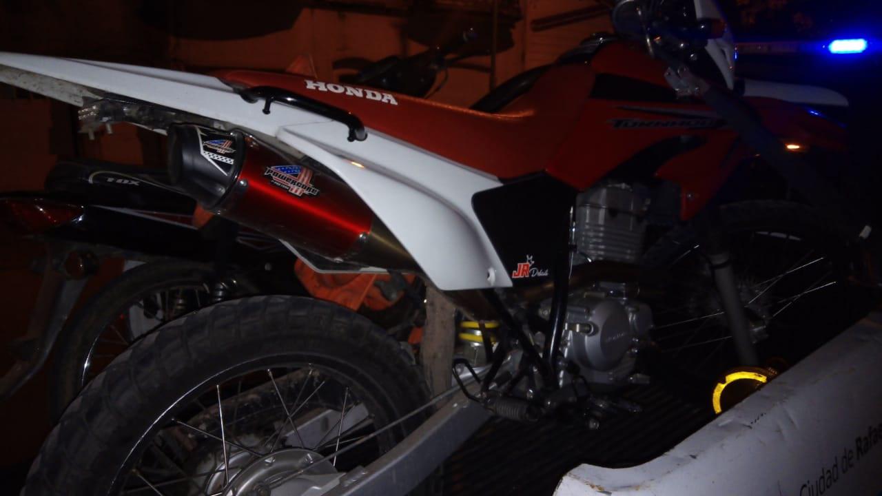 moto retenida