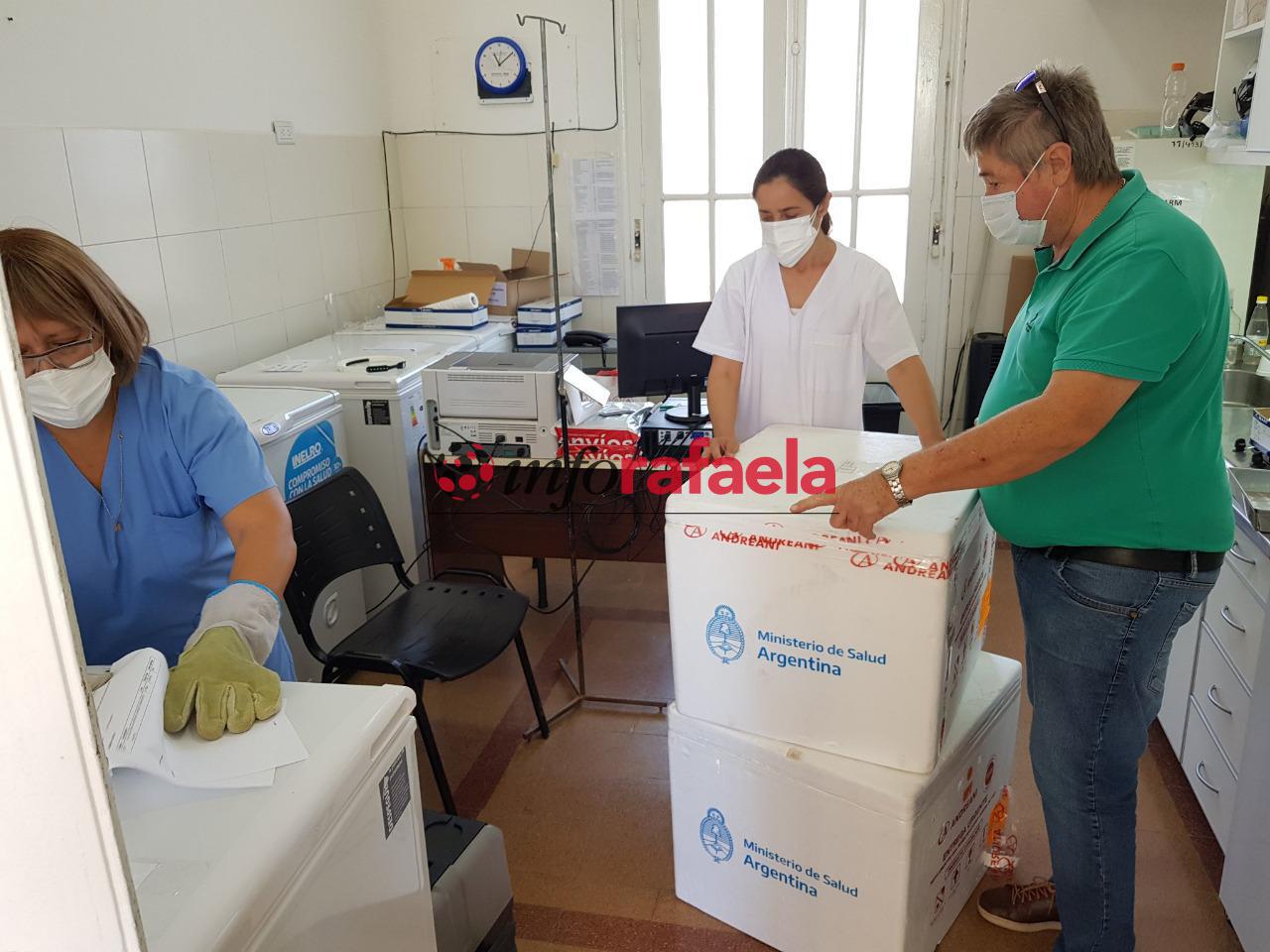 Buena recepción del operativo de vacunación para adultos mayores