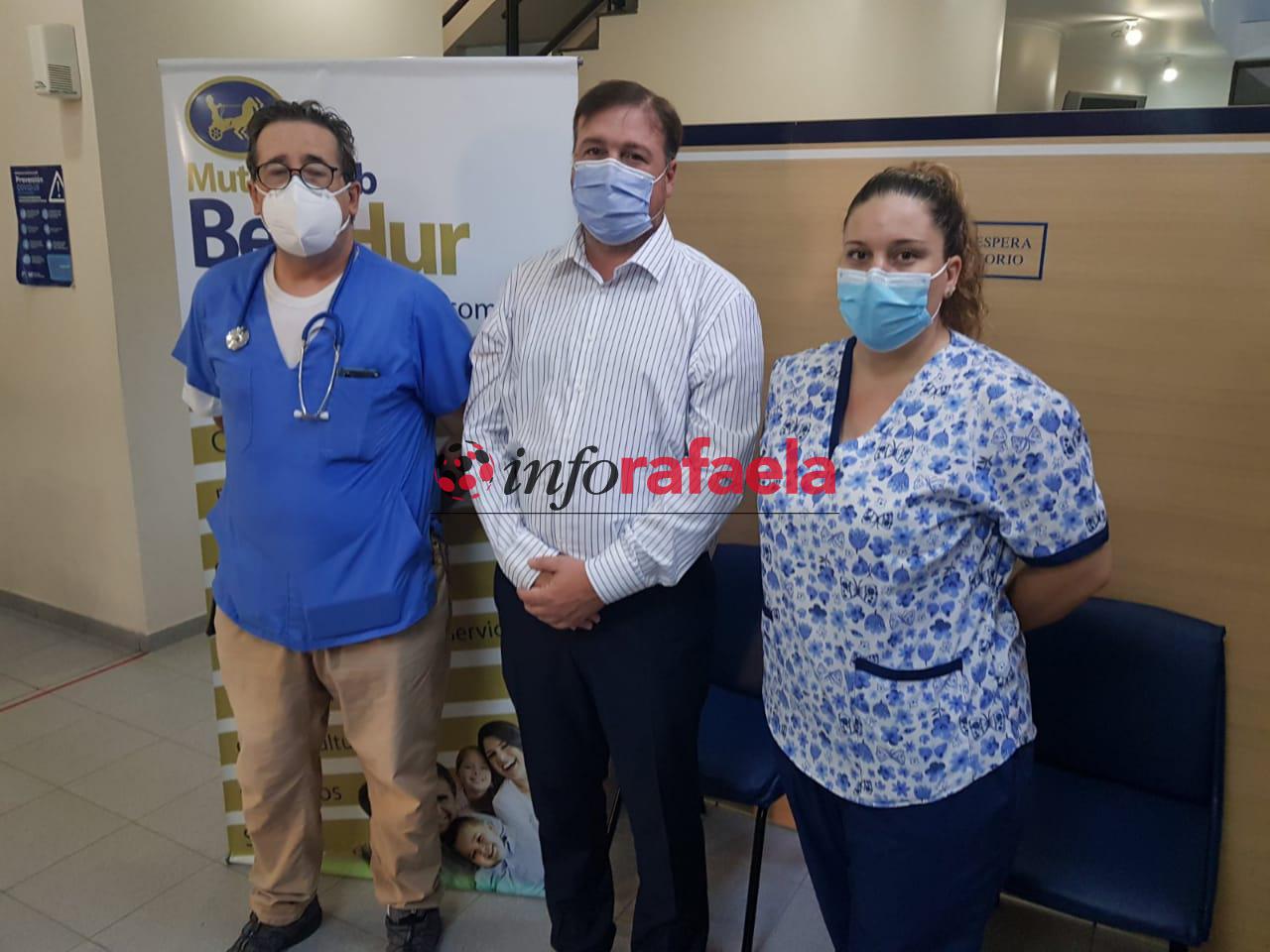 Se presentó el Vacunatorio del Centro de Salud Presto