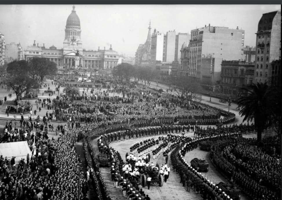 Fallecimiento de evita Perón 