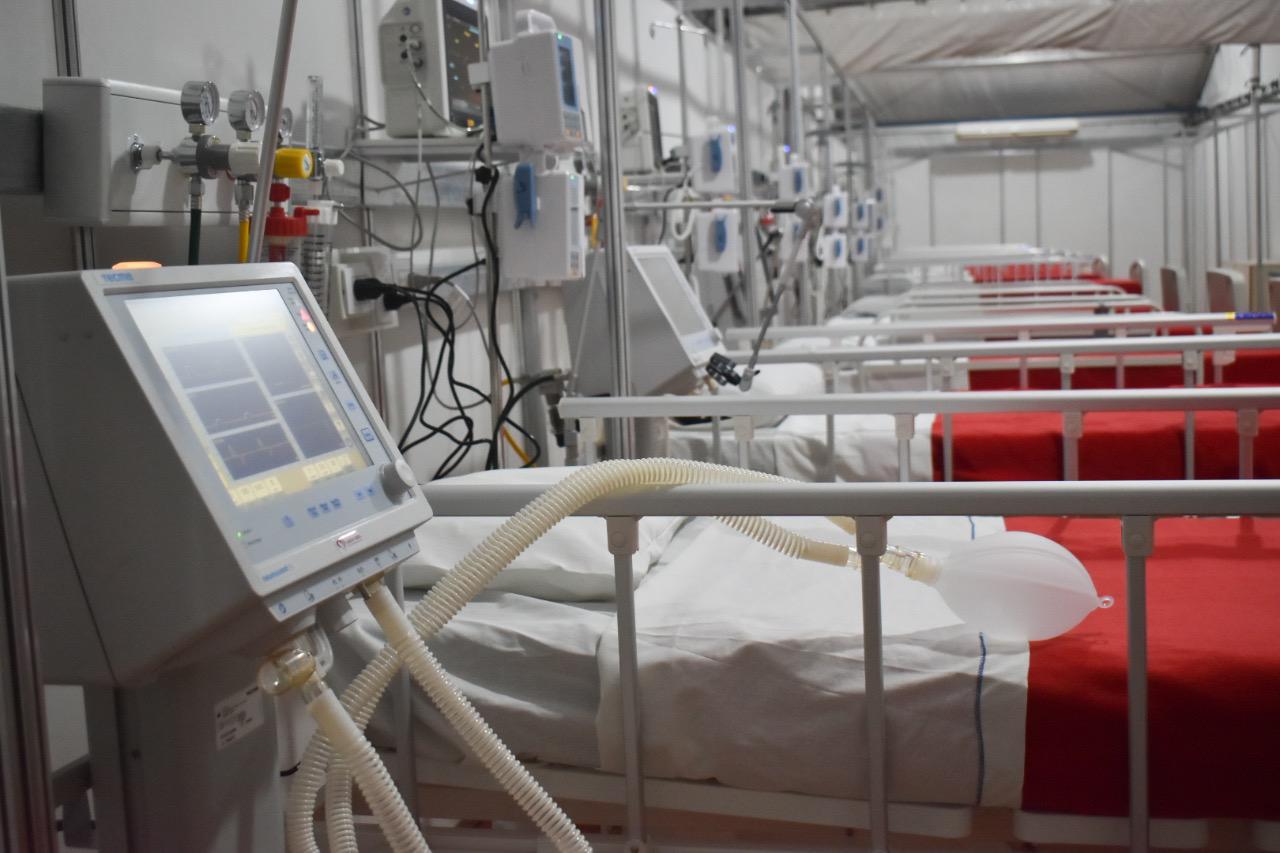 camas módulo hospitalario