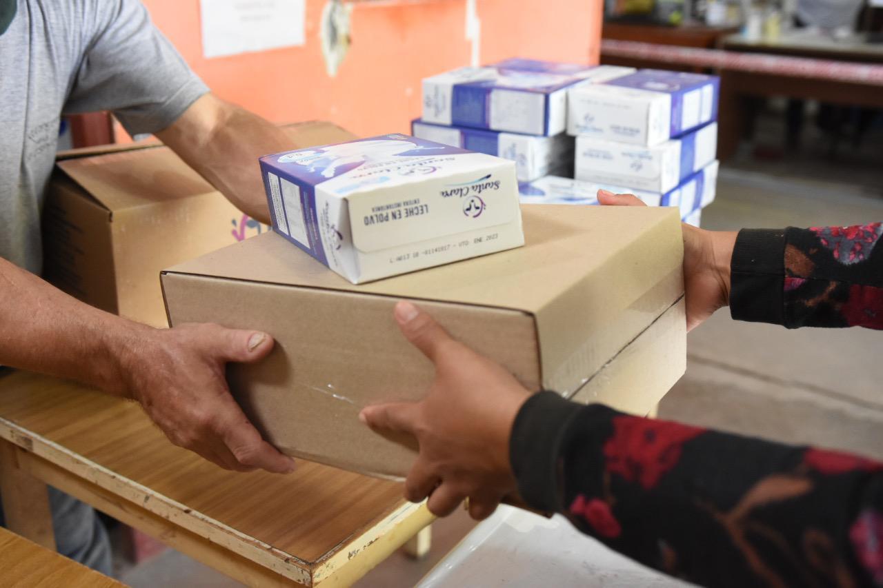 Esta semana se realizará una nueva entrega de refuerzo alimentario
