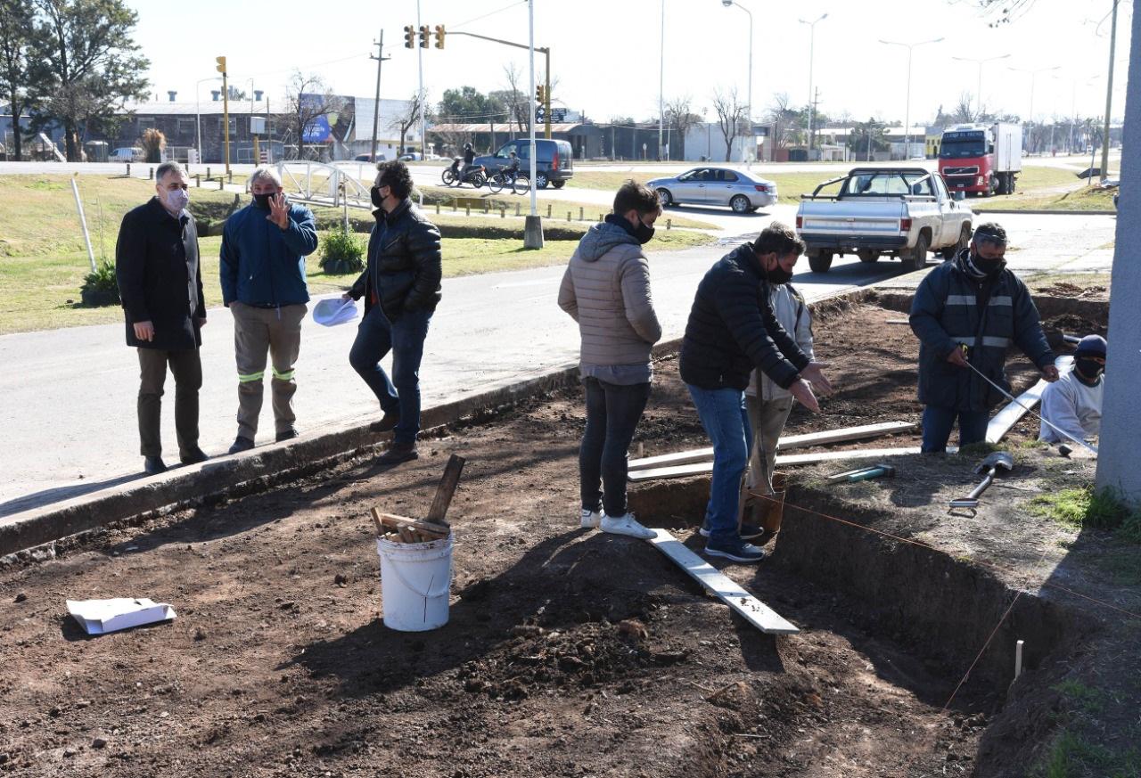 obras dársenas barrio 17 de octubre