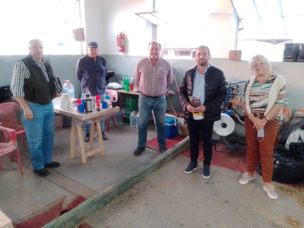 El Director Nacional de Lechería visitó la Muestra Anual 2021