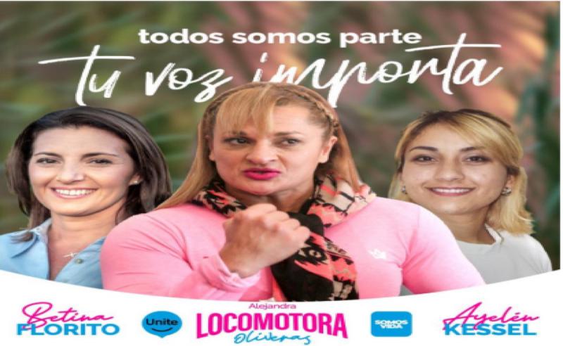 "Locomotora" Olivera tiene representante en Rafaela