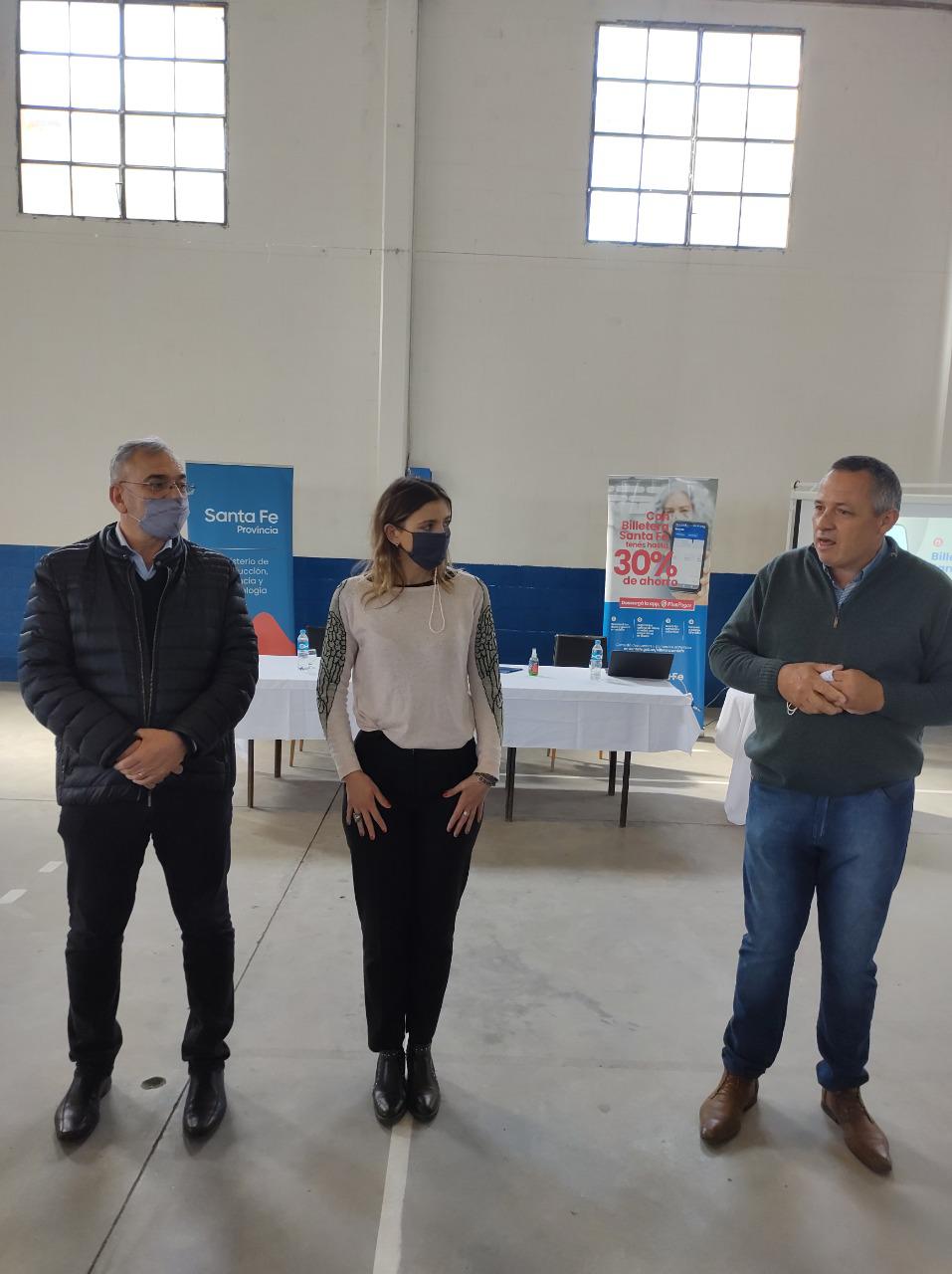 Realizaron charlas informativas sobre Billetera Santa Fe en Vila y Frontera
