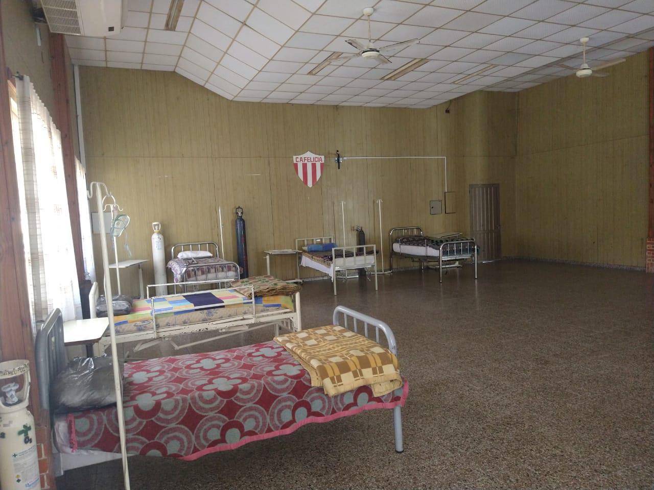 El SAMCo prepara nuevamente el centro de aislamiento para Covid-19