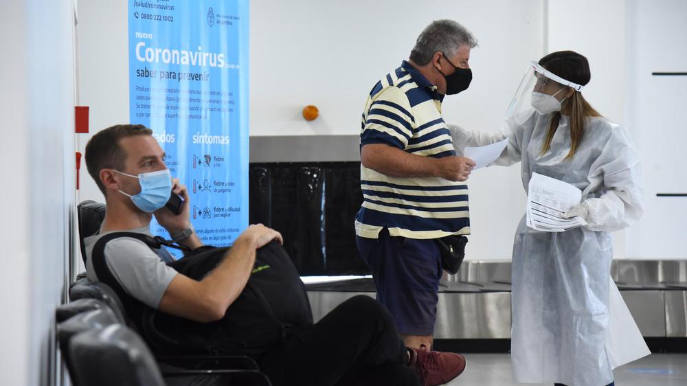 covid extranjeros testeos