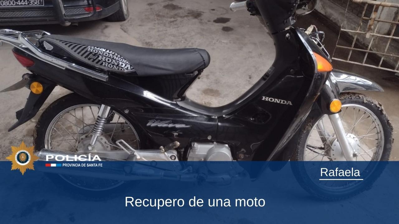 moto recuperada