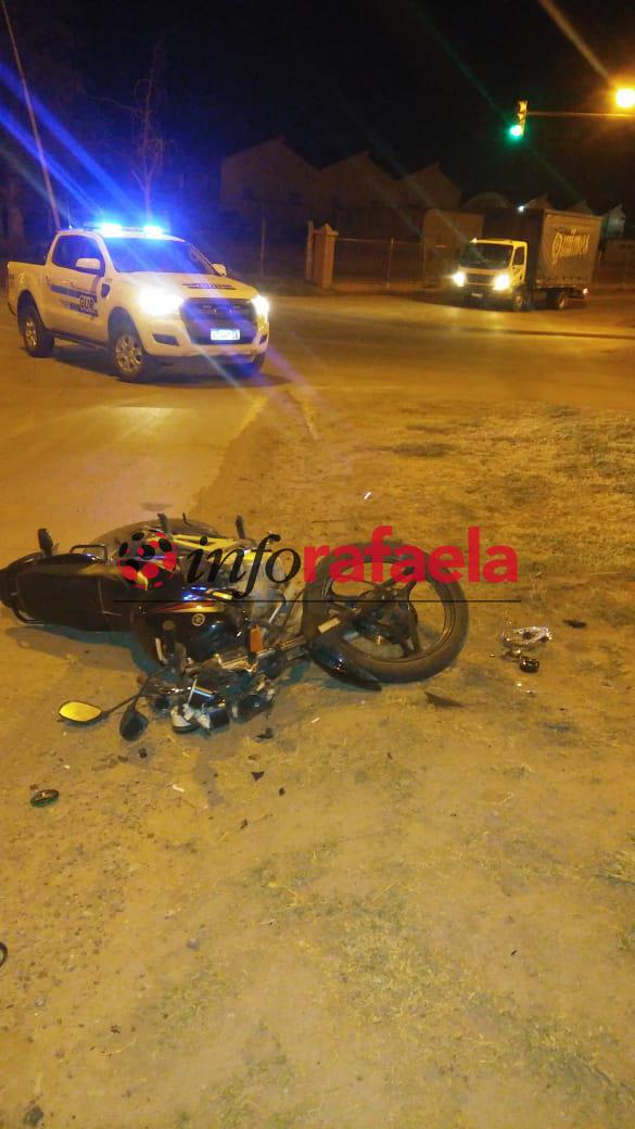 Accidente de moto -