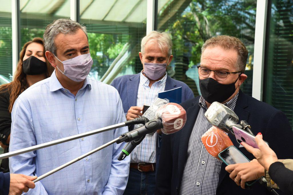 Jorge Lagna y Pablo Javkins