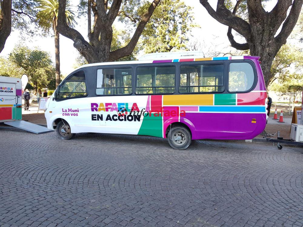 móvil rafaela en acción