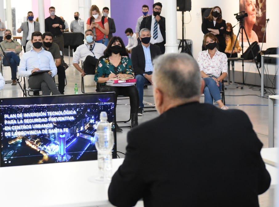 Plan de seguridad presentado en Rafaela - Marcelo Saín -