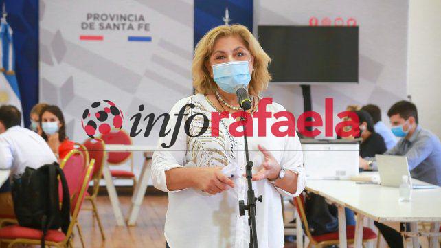 Sonia Martorano -ministra de salud