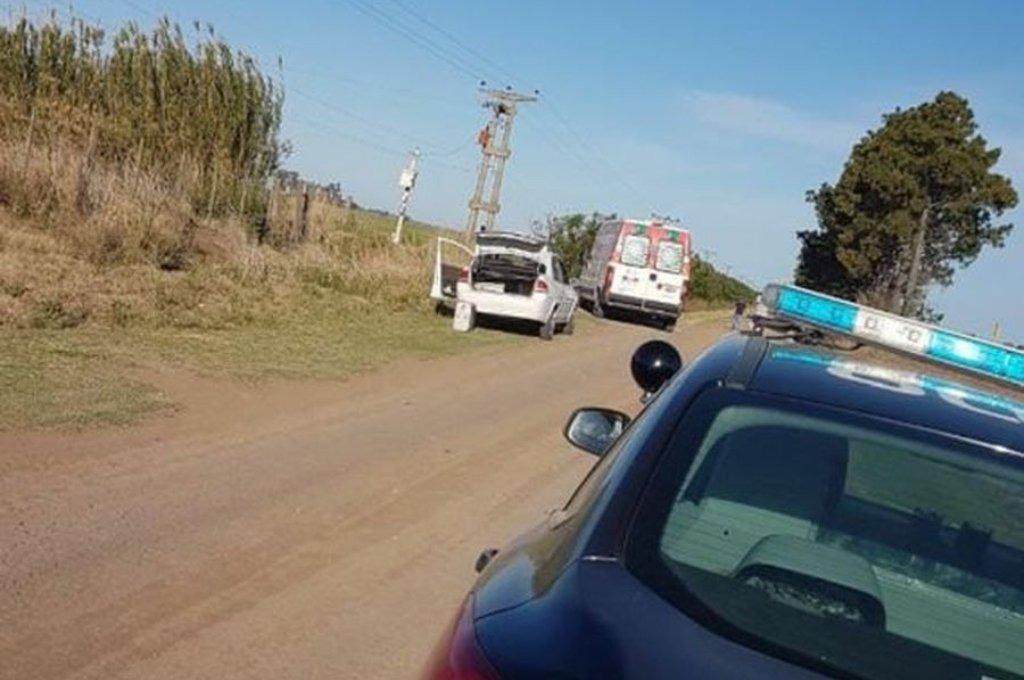 Policiales - Asesinato - Femicidio - patrulla - Camino rural -