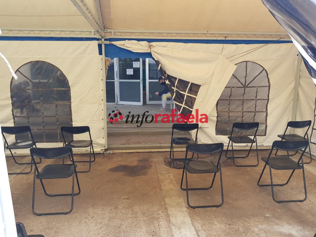 Agosto fue el segundo mes del año con menor cantidad de positivos - Carpa del Hospital -