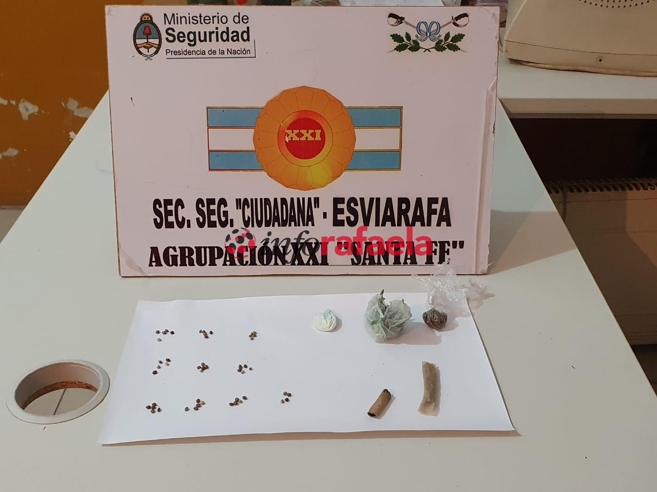 droga gendarmería